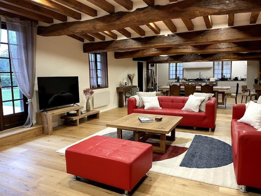 Maison Et Dependance Haut De Gamme Proche De Deauville-Trouville Les Authieux-sur-Calonne Dış mekan fotoğraf